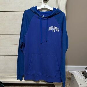 Men’s Under Armour hoodie, size medium, blue